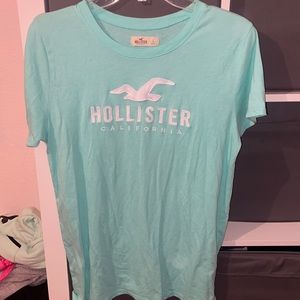 Teal Hollister tee